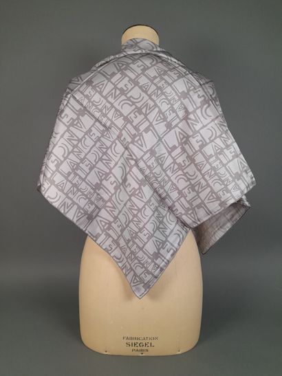 LANCEL.
Silk twill square decorated with...