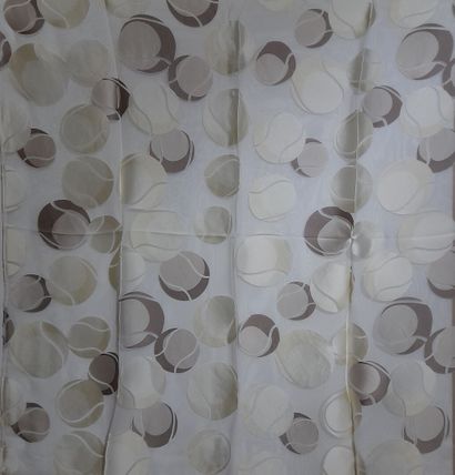 Lot including: 
- GRAEME BLACK.
Silk square...