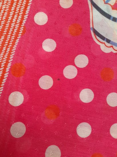 INES DE LA FRESSANGE, PARIS.
Cotton and silk...