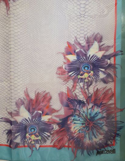 ROBERTO CAVALLI.
Lot including: 
- Polyester...