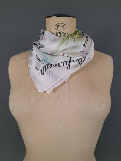 Lot including: 
- GABRIELLA RIVALTA.
Silk...