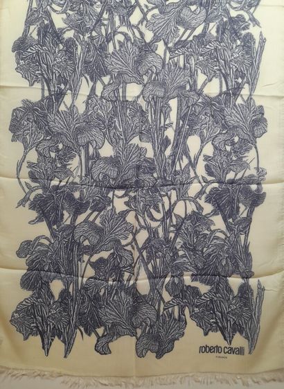 ROBERTO CAVALLI, FIRENZE.
Fringed modal and...