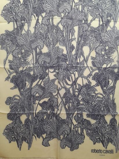 ROBERTO CAVALLI, FIRENZE.
Fringed modal and...