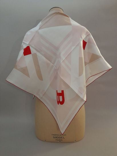 BALLY.
Silk twill square decorated with the...