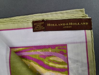 HOLLAND & HOLLAND, LONDON.
Cotton and silk...