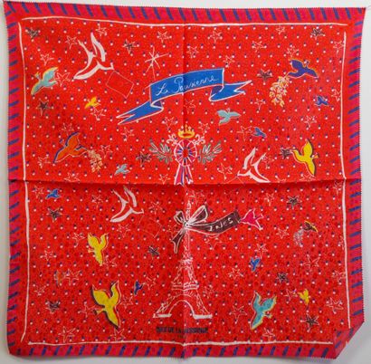 INES DE LA FRESSANGE, PARIS.
Set of two cotton...