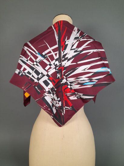TEXIER.
Lot including : 
- Silk twill square...