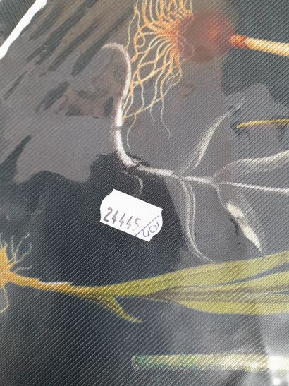 OSCAR DE LA RENTA.
Pointe en twill de soie...