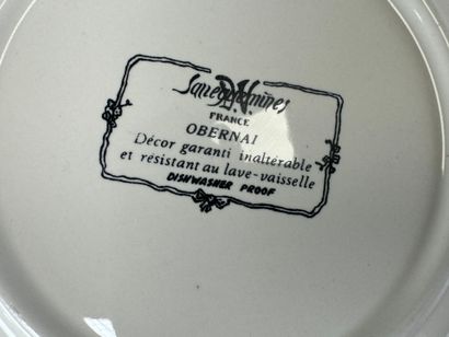 SARREGUEMINES.
Modèle OBERNAI.
Partie de...