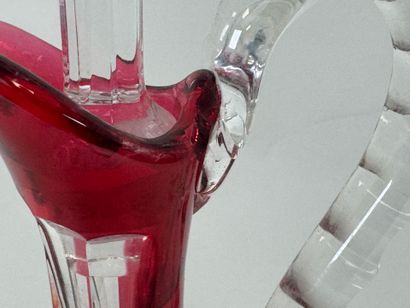 SAINT LOUIS.
Carafe à décanter en cristal...