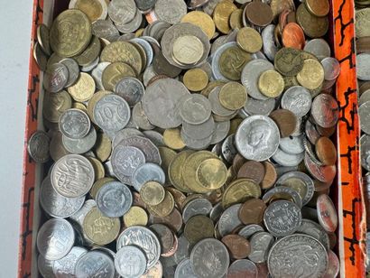 Importante collection de monnaies de divers...