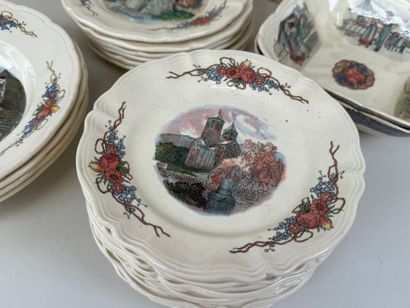 SARREGUEMINES.
Modèle OBERNAI.
Partie de...