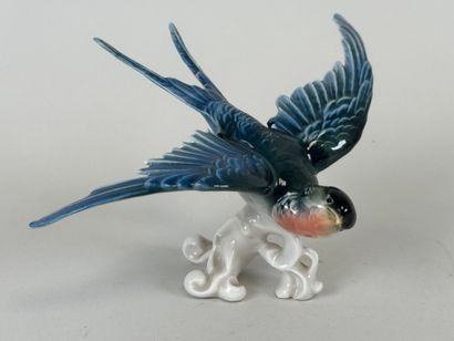 Karl ENS (1802-1865).
Sujet en porcelaine...