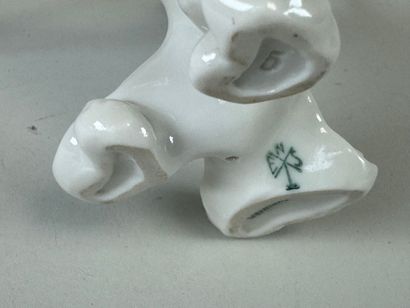 Karl ENS (1802-1865).
Sujet en porcelaine...