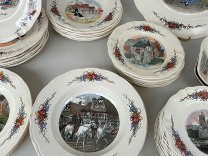 SARREGUEMINES.
Modèle OBERNAI.
Partie de...
