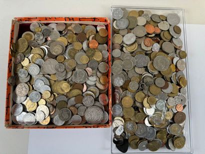 Importante collection de monnaies de divers...