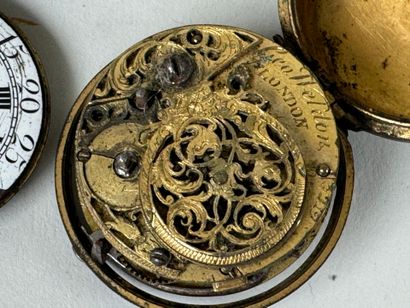 WELDON, London.
Montre de gousset en laiton,...