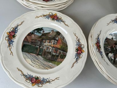 SARREGUEMINES.
Modèle OBERNAI.
Partie de...
