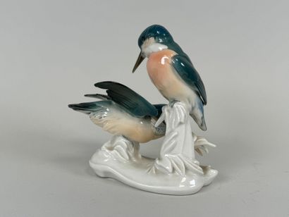 Karl ENS (1802-1865).
Sujet en porcelaine...