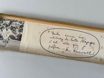 SLAZENGER.
Set de quatre balles officielles...