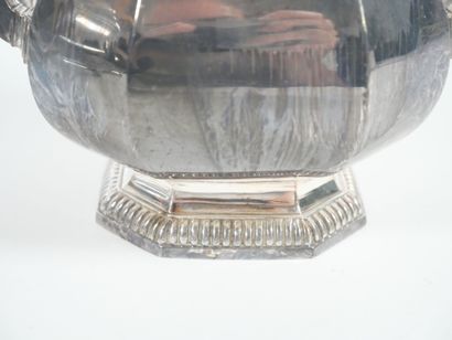 Part of a silver tea or coffee service, Minerve...