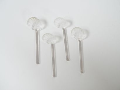 Set of four Minerve hallmarked silver salerons...