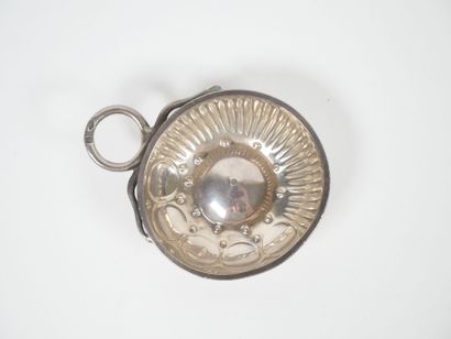 Silver wine stein, Minerve hallmark, gadrooned...