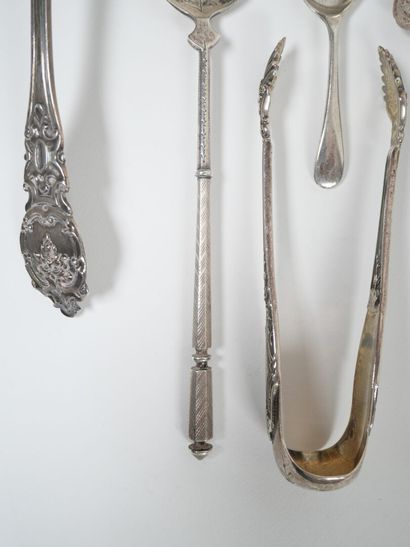 Silver and silver-plated set including a...