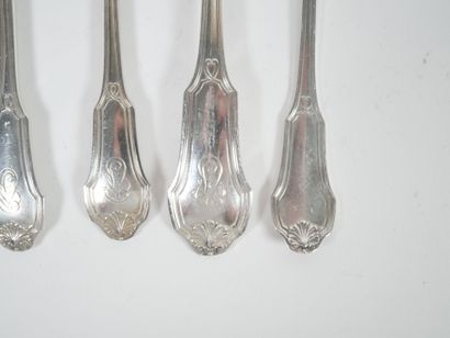 An important Minerve hallmarked silver menagère...