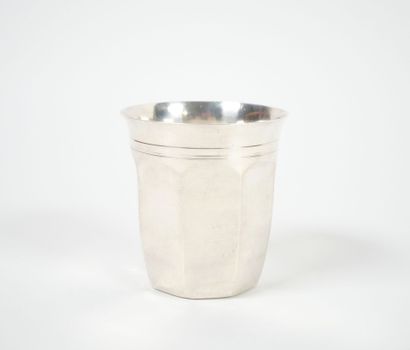 Timbale in silver, Minerve hallmark, with...