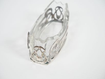 Small silver bowl, 800 thousandths, with...