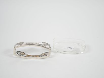 Small silver bowl, 800 thousandths, with...