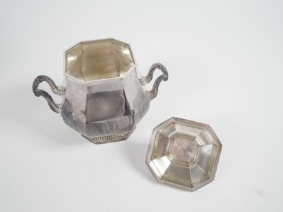 Part of a silver tea or coffee service, Minerve...