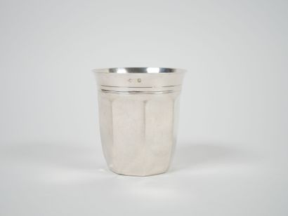 Timbale in silver, Minerve hallmark, with...