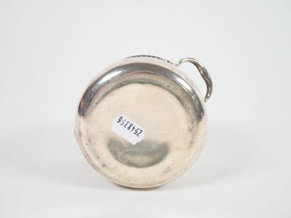 Silver covered sugar bowl, Minerve hallmark,...
