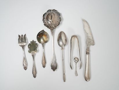 Silver and silver-plated set including a...