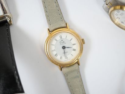 Lot of five fancy ladies' wristwatches in...