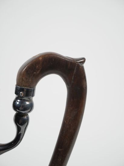 Silver ovoid pourer, Minerve hallmark, decorated...