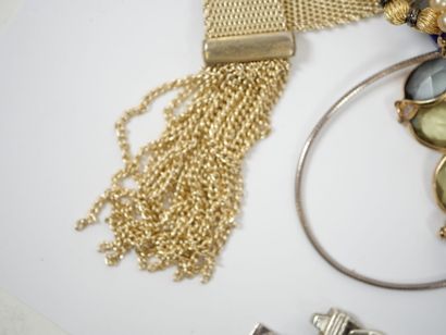 Lot of costume jewelry including necklaces,...