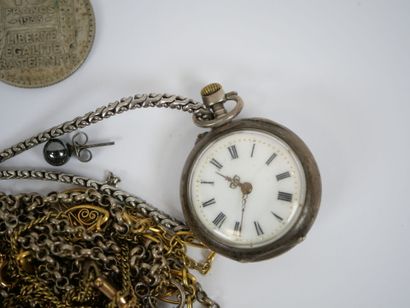 Lot of costume jewelry including watches,...