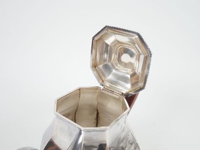 Part of a silver tea or coffee service, Minerve...