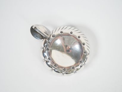 Silver wine stein, Minerve hallmark, with...