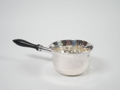 Set of two Minerve hallmarked silver frying...