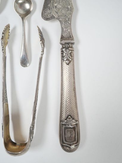 Silver and silver-plated set including a...