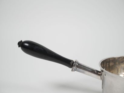 Set of two Minerve hallmarked silver frying...