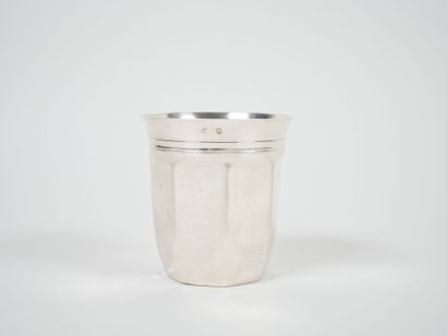 Timbale in silver, Minerve hallmark, with...