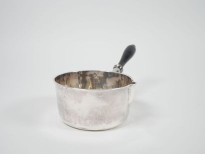 Set of two Minerve hallmarked silver frying...