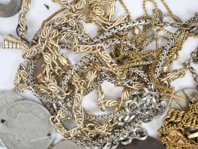 Lot of costume jewelry including watches,...