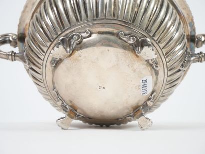 Small silver vegetable dish 833 thousandths...