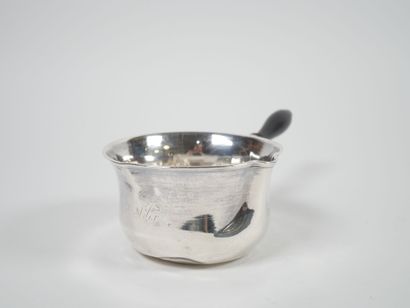 Set of two Minerve hallmarked silver frying...